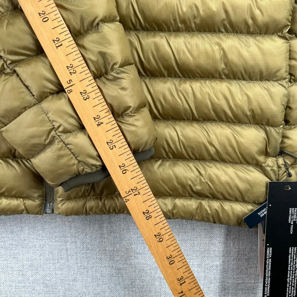 NEW The North Face Terra Packable Hoodie Puffer Jacket Men XL New Taupe Green